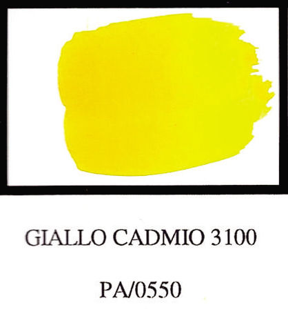 cod. PA0550 giallo cadmio